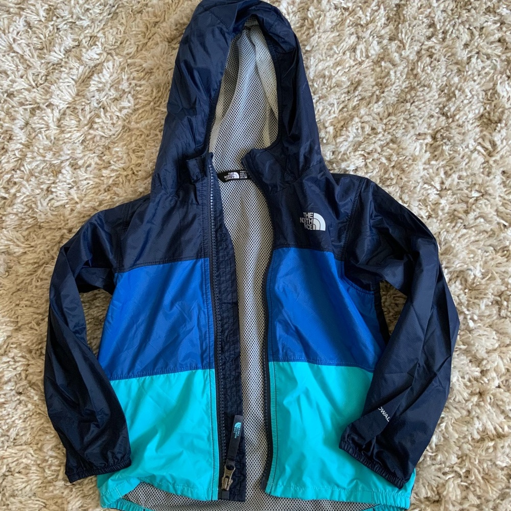 The North Face Navy and Sky Blue Jacket